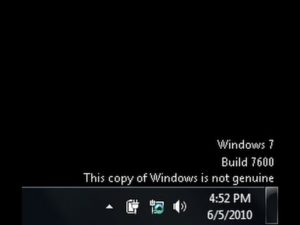 windows 7 build 7600 activation key