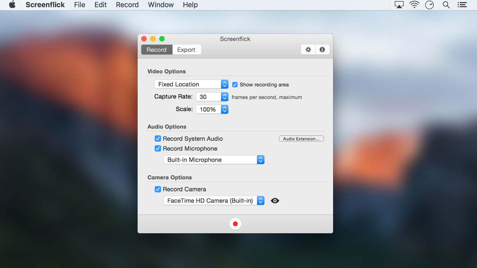 screen recorder mac with audio