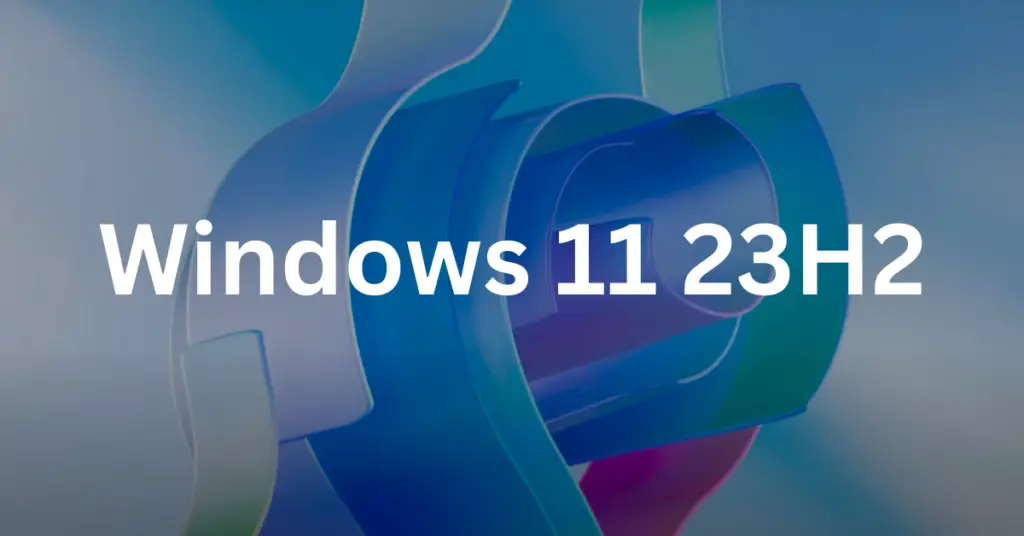 windows 11 23h2 update